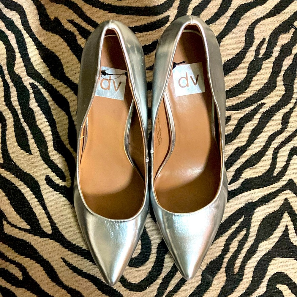 DV Silver Shoes Sz 10